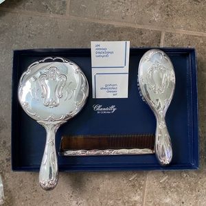 New in box: Gorham Silver Plated Grooming Set
